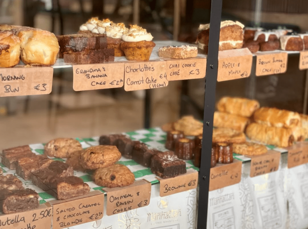 Variety of delicious baked treats